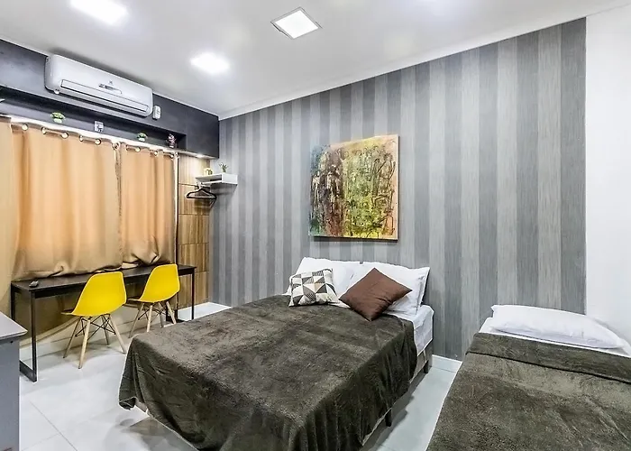 Loft Prox Do Aeroporto, No Centro E Com Wi-Fi